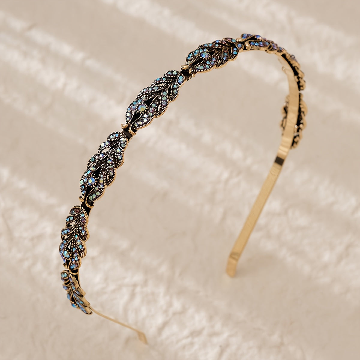 Women’s Rhinestone Hair Hoop Headband for Bridal Wedding Dress Accessories