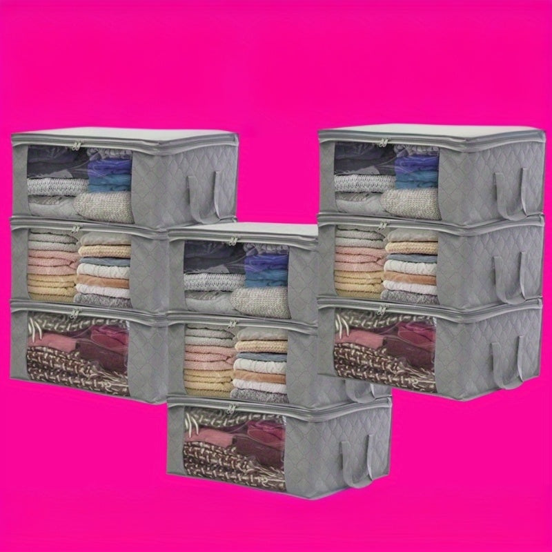 Durable Firewood Rack and Storage Bag with Airtight Seal, Foldable Dustproof Organizer