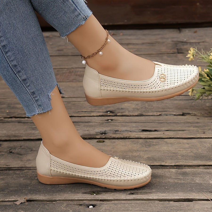 Women's Soft-Soled Flat Shoes Comfortable Breathable Loafers