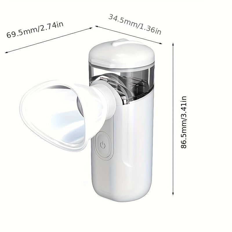Atomizador mini recargable para ojos, humecta ojos, alivio de fatiga, alimentado por USB