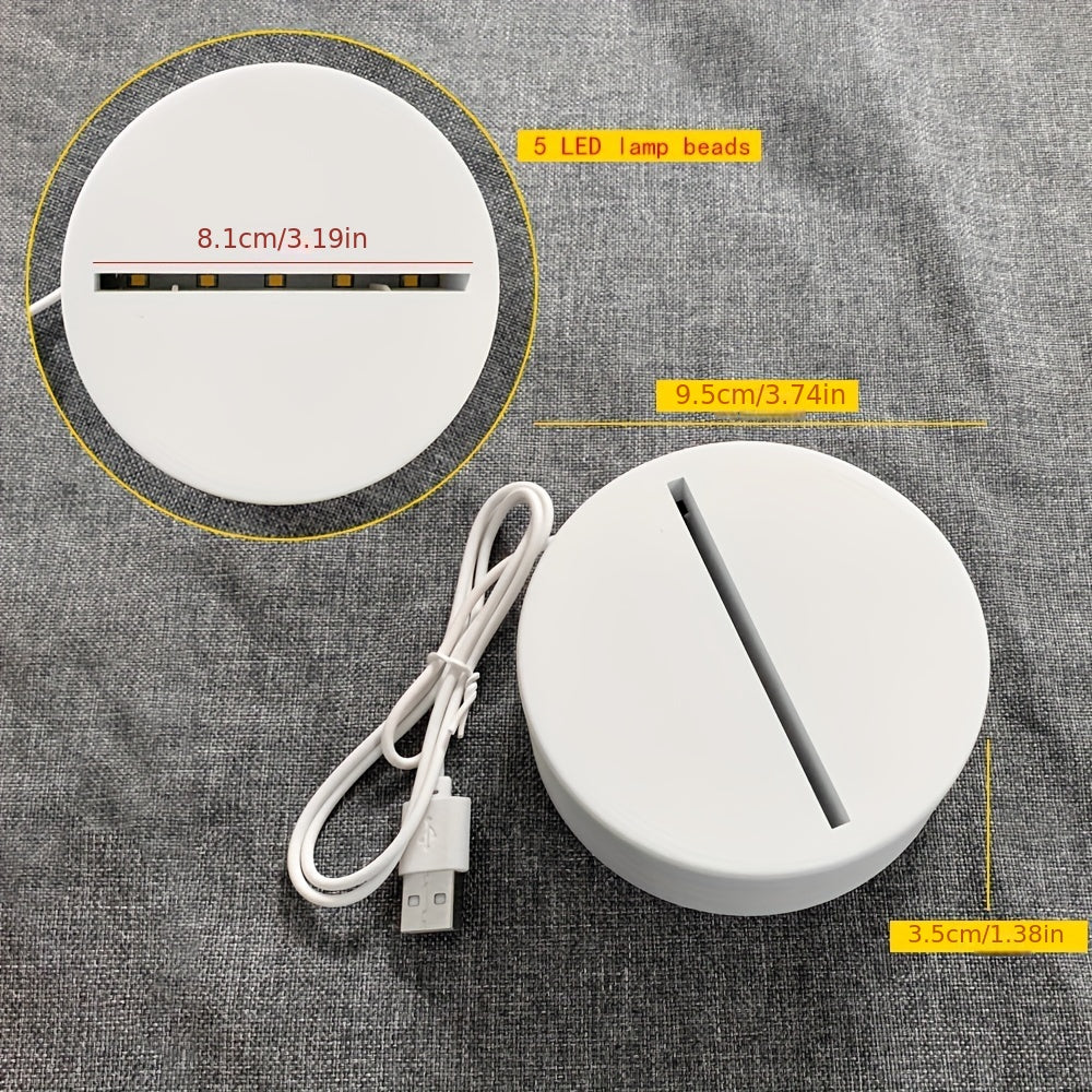 LED Night Light with USB Message Board Decorative Holiday Gift for Girlfriend