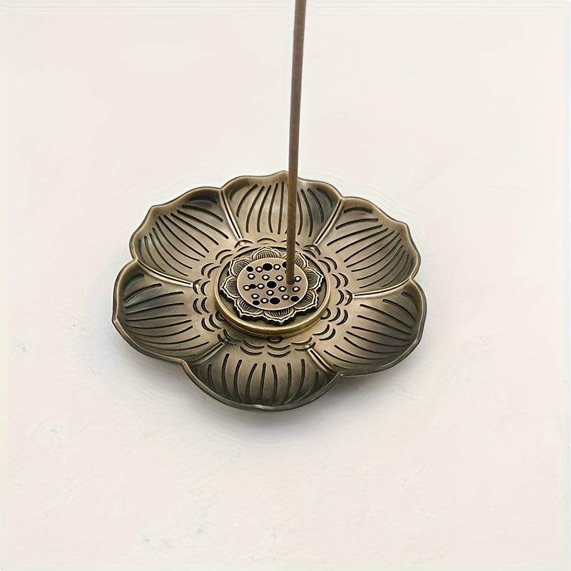 Elegant Plum Blossom Incense Holder for Meditation and Spa Spaces