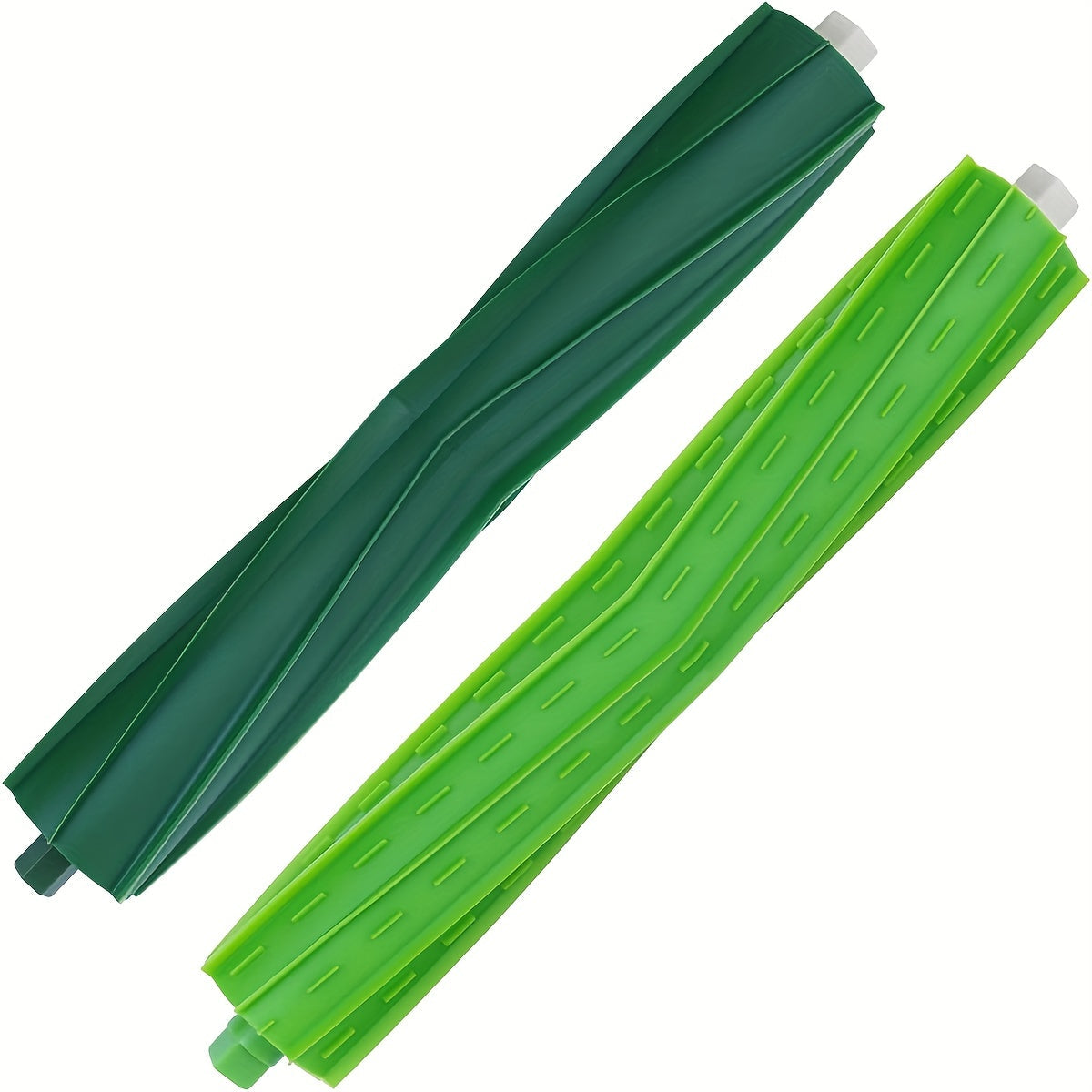 Set of 2 Replacement Roller Brushes for Vacuum Cleaners with Rubber Brush Accessory