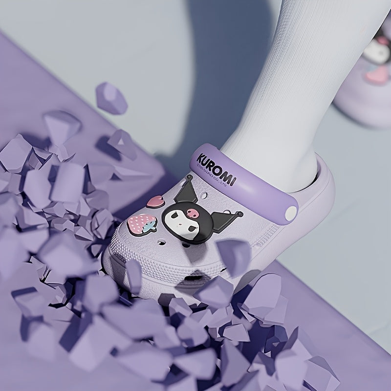 Kids' Summer Non-Slip Hole Sandals for Boys and Girls EVA Cartoon Design