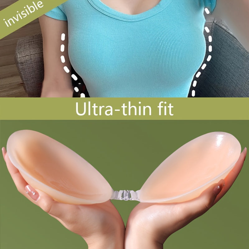 Reusable Silicone Nipple Covers for Strapless Invisible Lift Wireless Bra Accessories