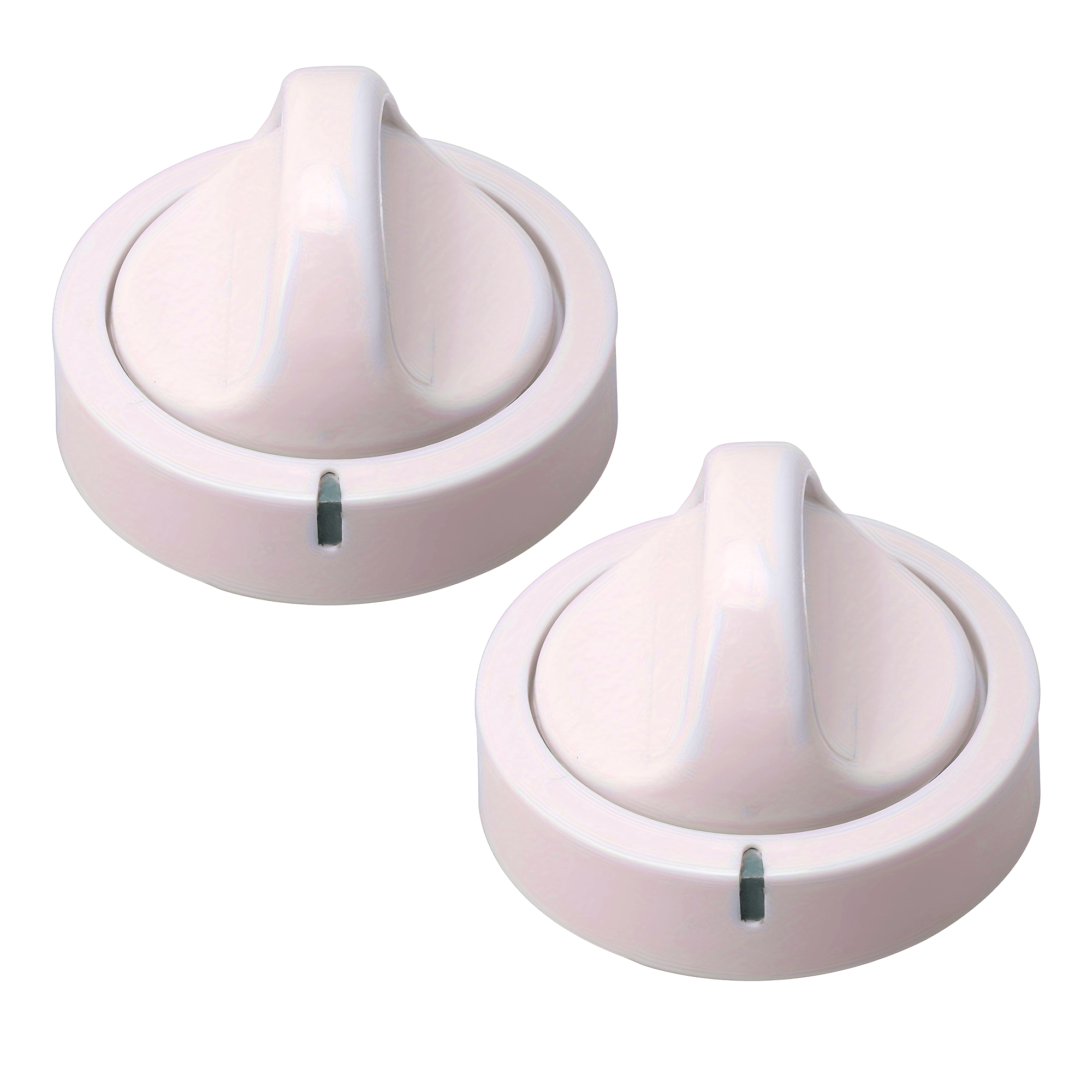 Dryer Timer Knob Set 2 Replacements Compatible with Most Models Plastic