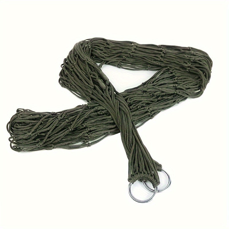 Nylon Rope Mesh Hammock for Outdoor Sleeping and Swing Bed