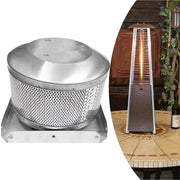 Outdoor Stainless Steel Gas Heater for Patio Garden Backyard