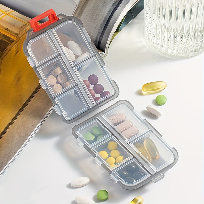 Portable Moisture-Proof Travel Pill Box Small Medicine Organizer