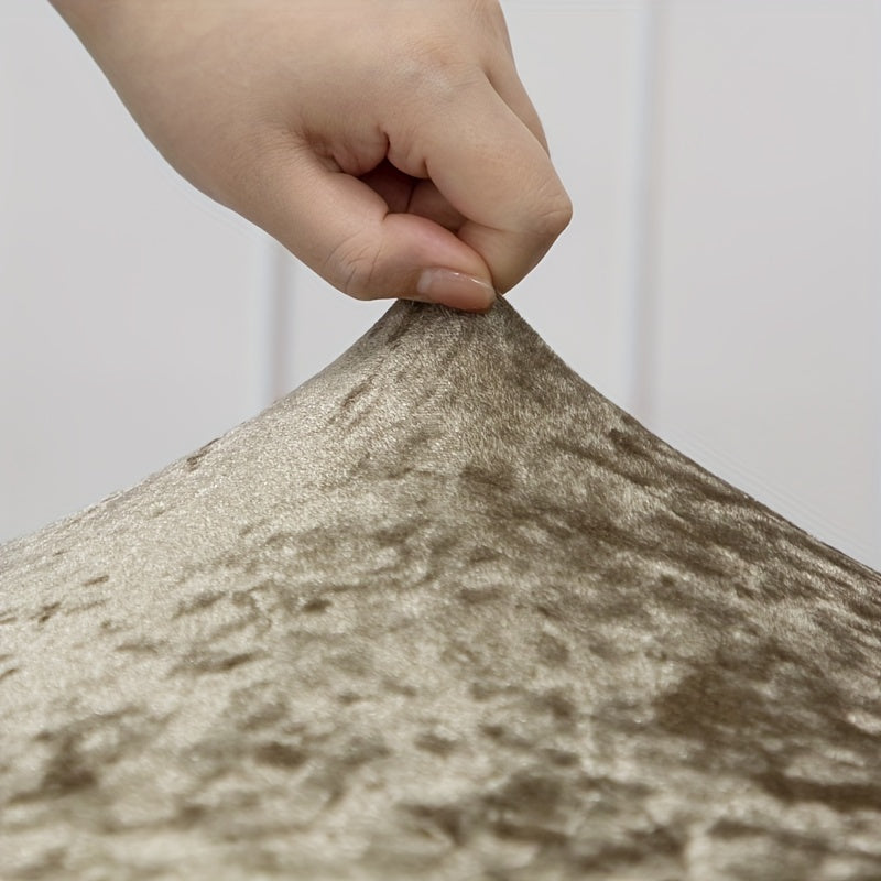 Velvet Dining Chair Slipcovers Protect and Add Elegance