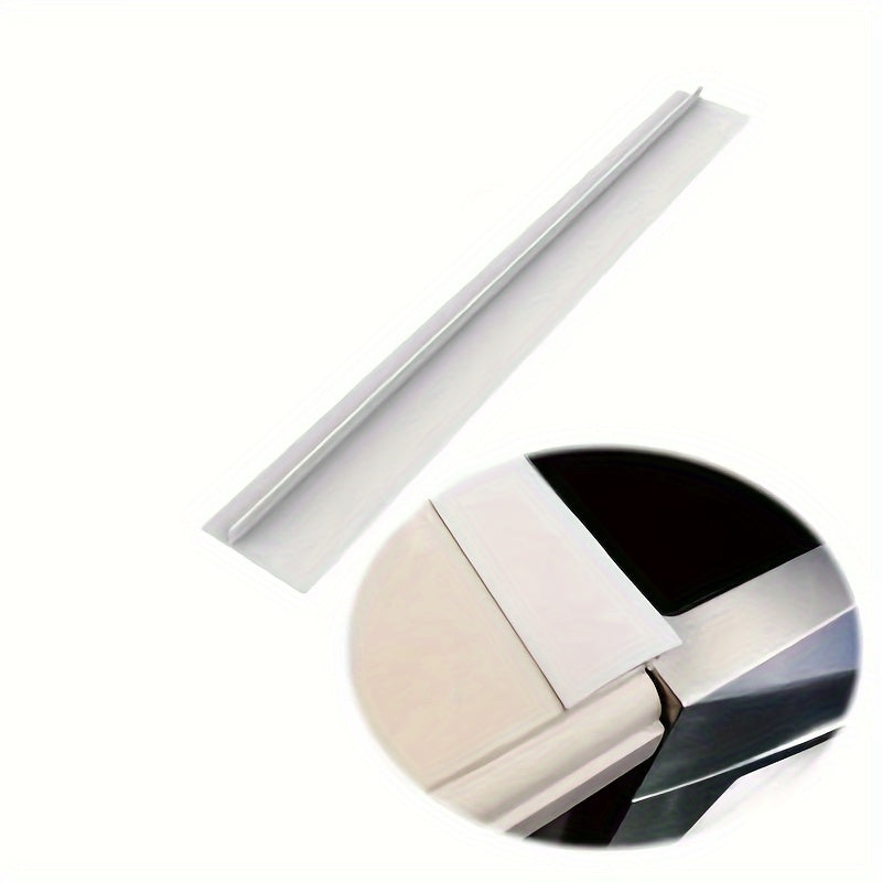 Oshxona stollari uchun silikon muhrlash chiziği, gaz pechlari uchun bo'shliq qopqog'i, ish stollari uchun himoya, yog' va dog'larga chidamli, uy va ofis ilovalari uchun moslashuvchan muhr.