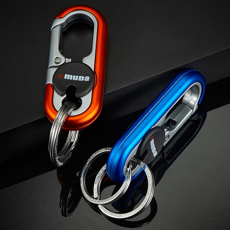 Men Metal Alloy Car Key Chain Durable Key Ring for Men Waist Hanging