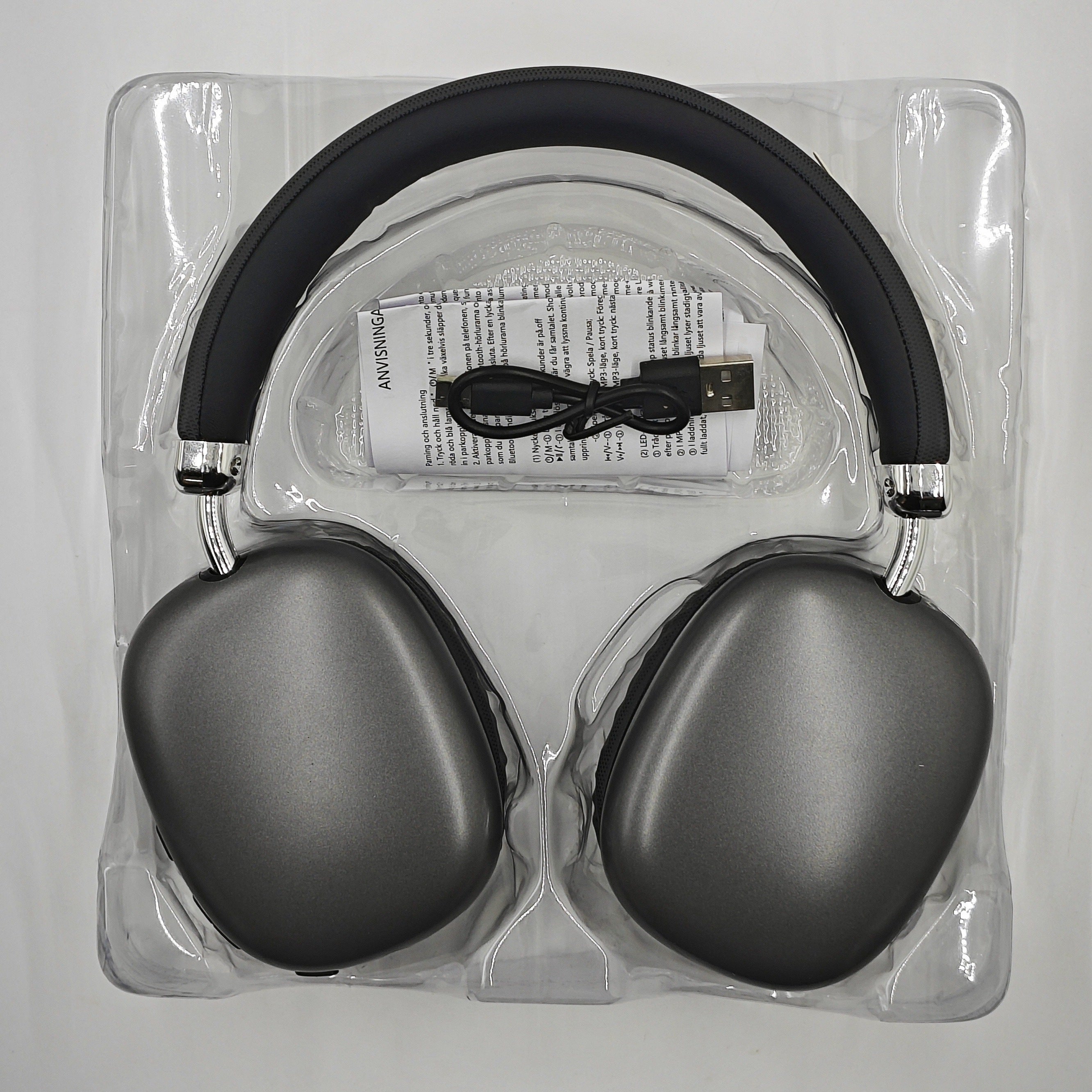 Auriculares inalámbricos coloridos sobre la oreja para entusiastas de la música con batería de litio recargable