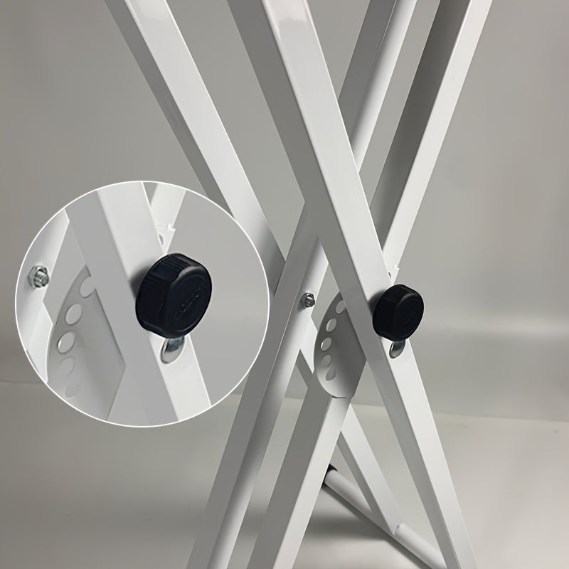 Soporte portátil en forma de X para piano electrónico y guzheng, desmontable, para eventos