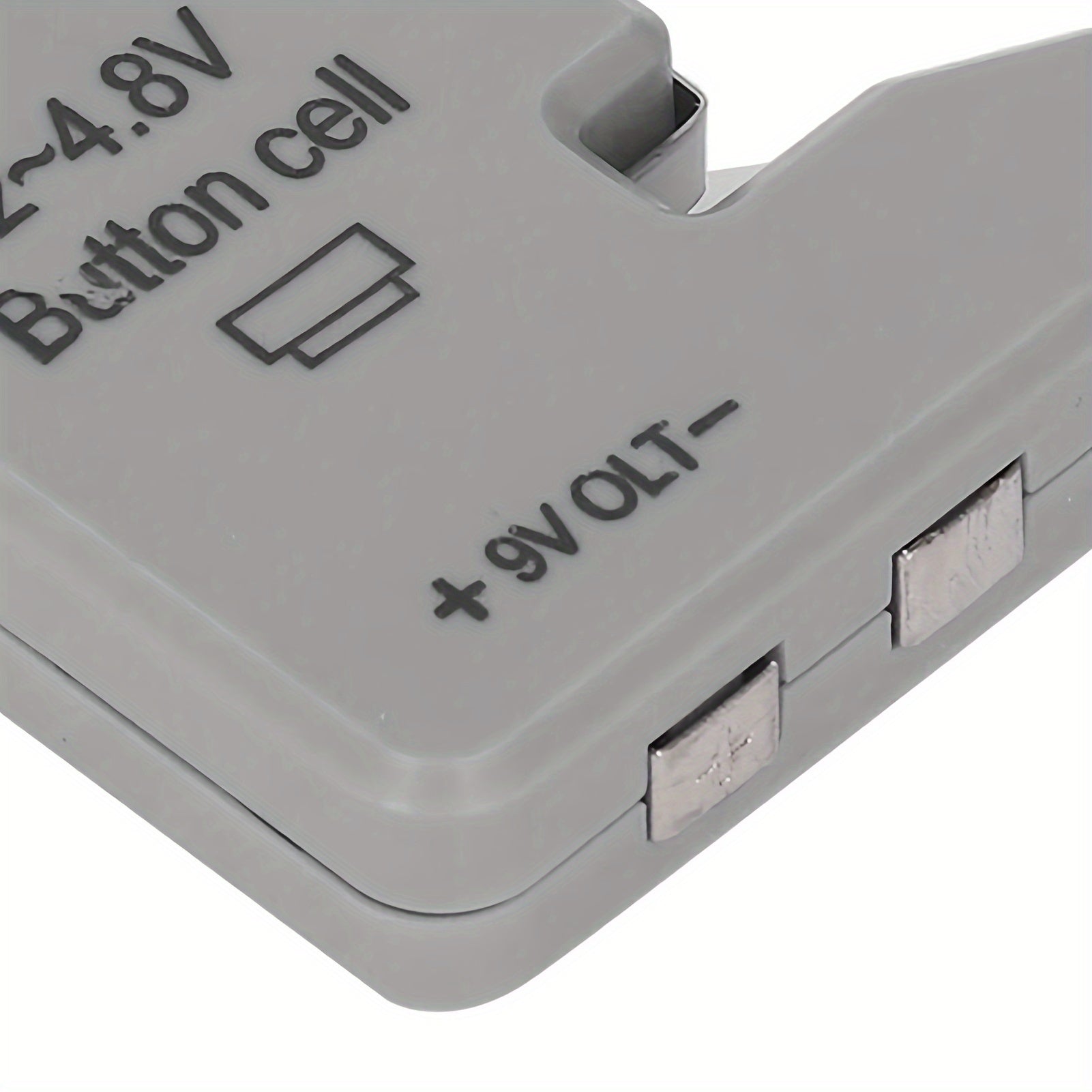 LCD displeyli raqamli batareya tekshirgich AA AAA 9V 1.5V batareyalar uchun