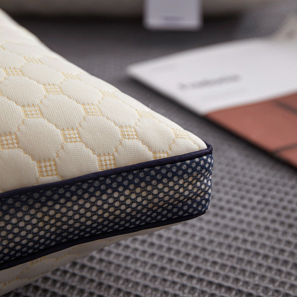 Ergonomic Neck Support Pillow with Breathable Beads Washable for Home and Travel