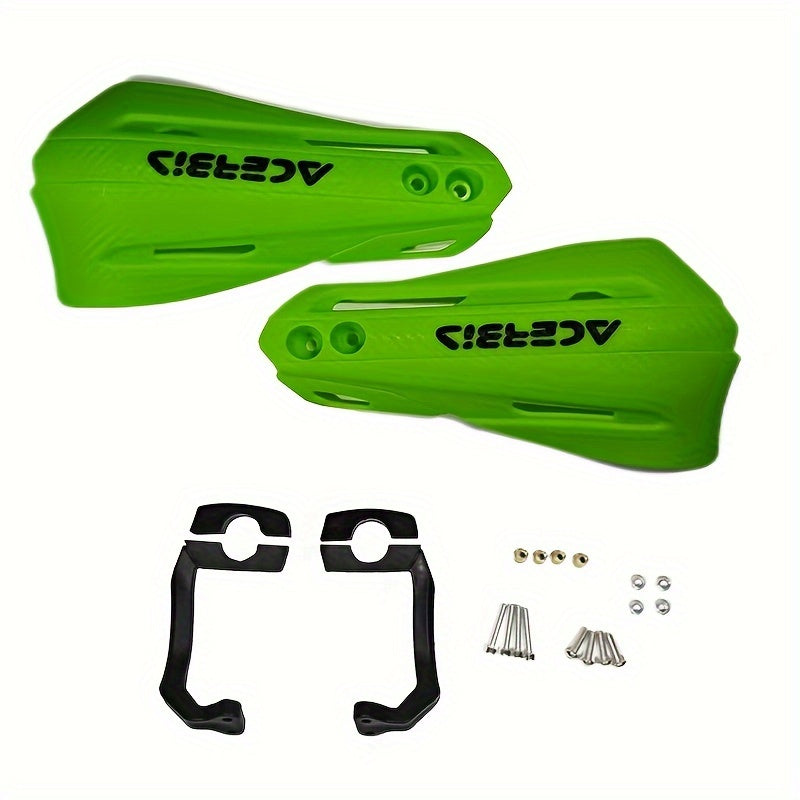 Motorcycle Handguards Carbon Fiber Look Windproof Easy Install for Dirt Bikes