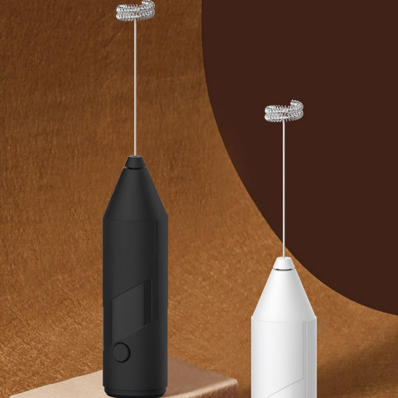 Stainless Steel Handheld Milk Frother for Coffee Cappuccino and Hot Chocolate