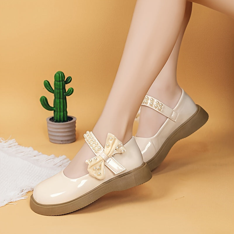 Girls Children's Casual Shoes Fall Solid Color Microfiber EVA Easy to Put On