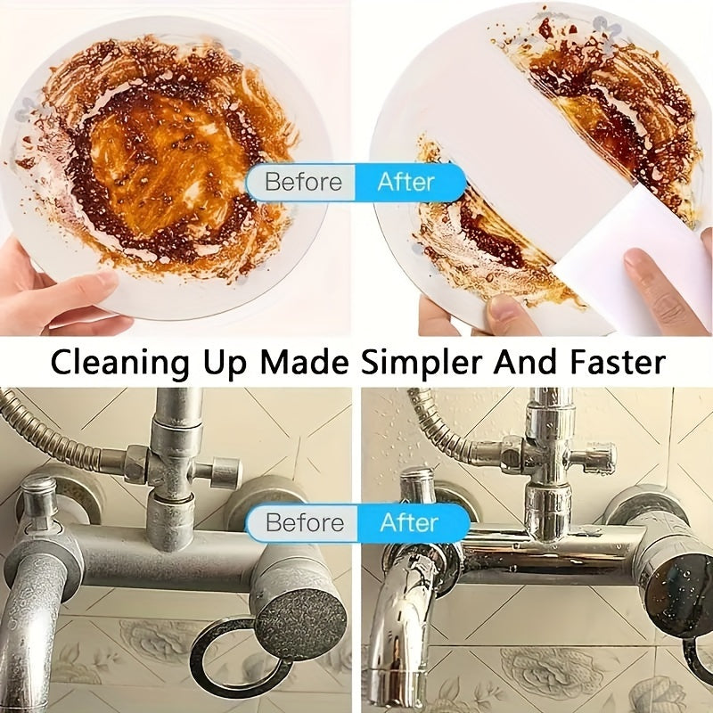 Multi Surface Magic Sponge Eraser Pack – Melamine Foam Cleaning Pads for Kitchen Bathroom Floor