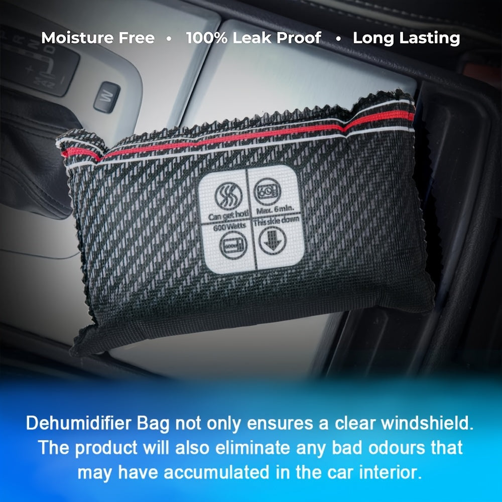 Car Dehumidifier Bag 1/2Pc Silicone Reusable Moisture Absorber