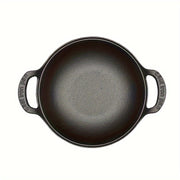 Cast Iron Skillet Set 24.99cm and 19.99cm Frying Pans Uncoated Cookware