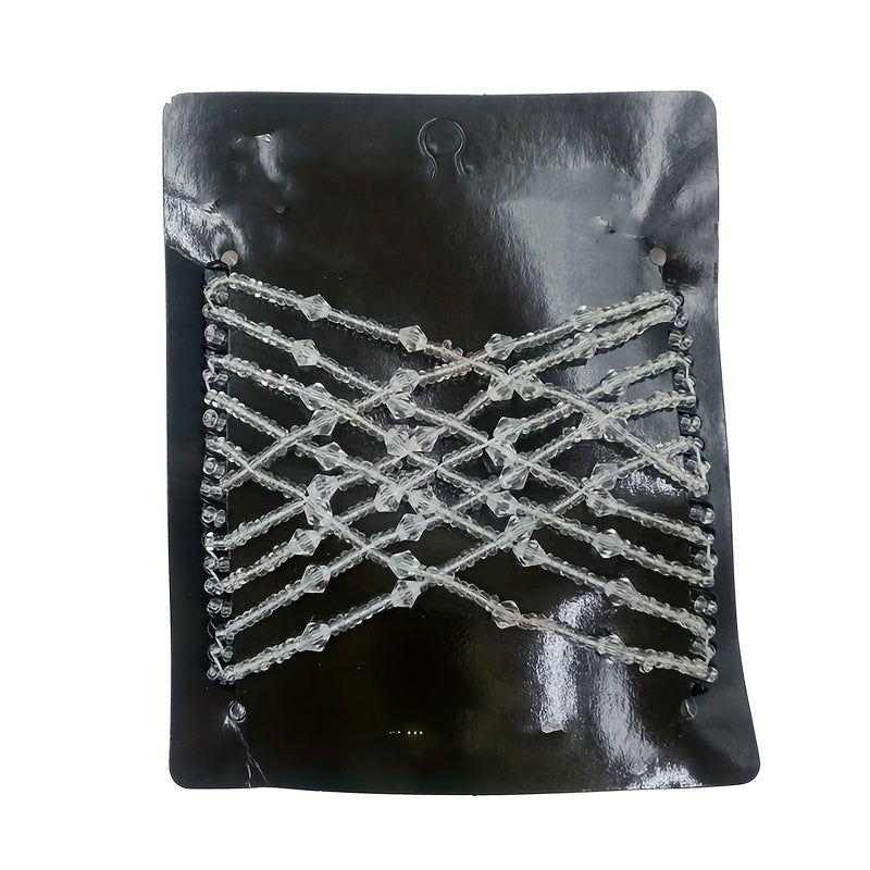 Ayollar uchun vintage tilla bo‘yoqli soch to‘plami, kristalli, sun’iy marjonli soch aksessuarlari