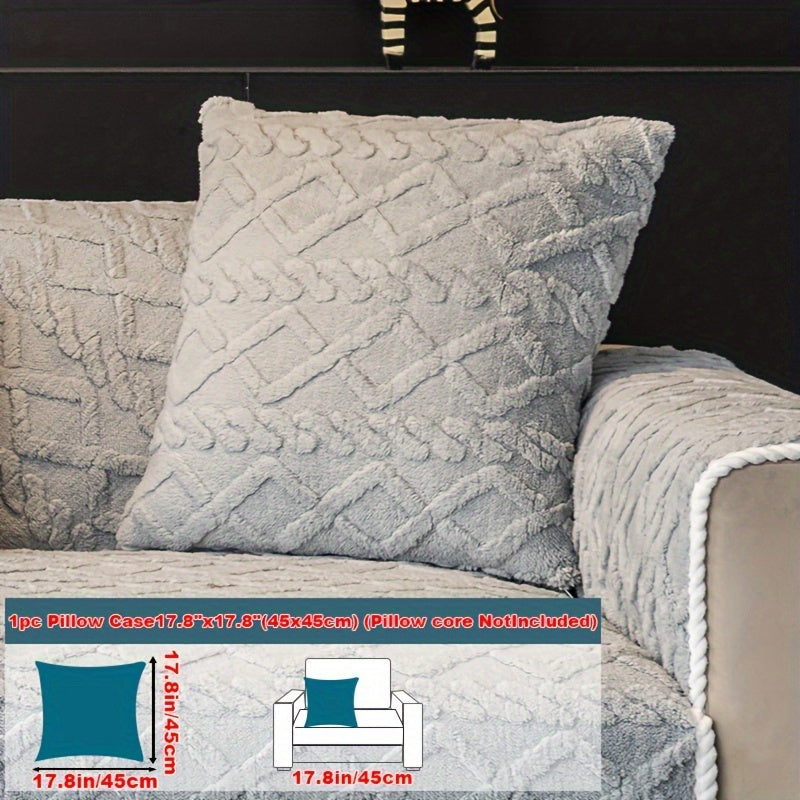 Нескользящая накидка на диван из велюра Shu, подходит для домашних животных, моется в машине, подходит для кресел и секционных диванов на 4 места