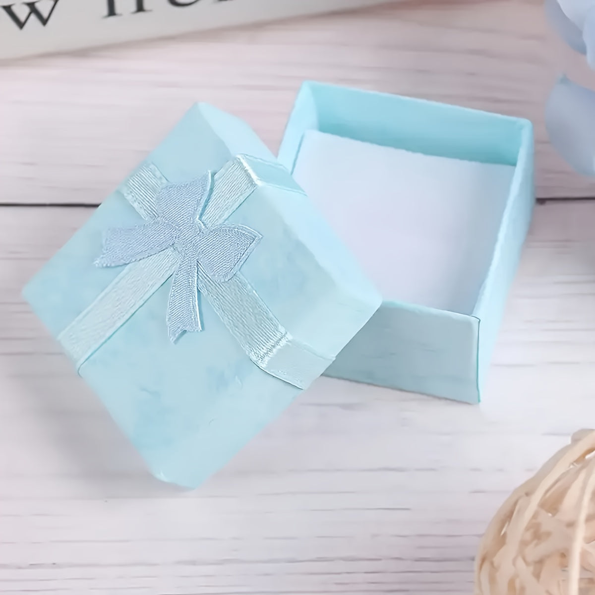 Jewelry Ring Box in Multiple Colors for Gift Storage