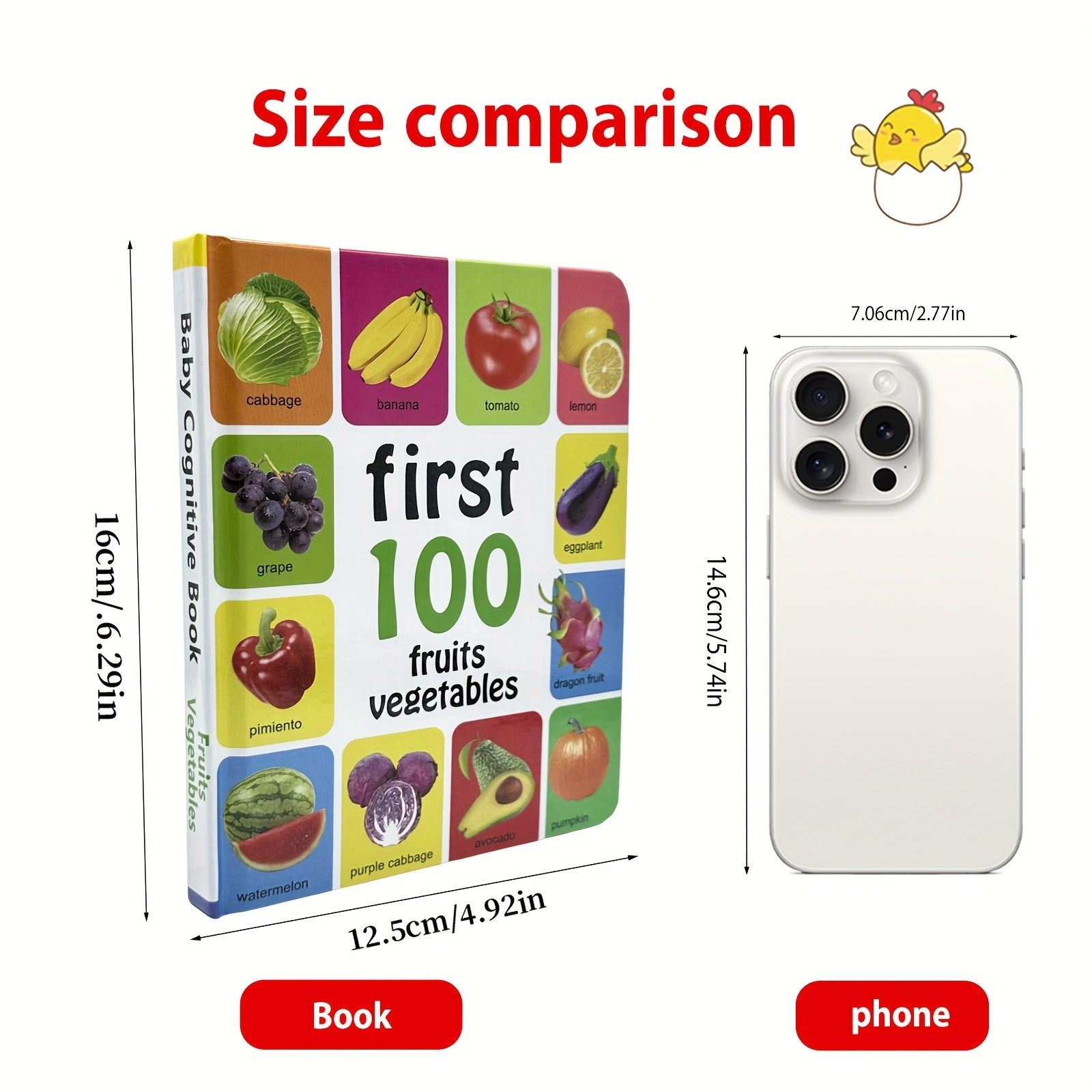 First 100 Cognitive Books for Babies 4-Book Set Educational Children's Learning