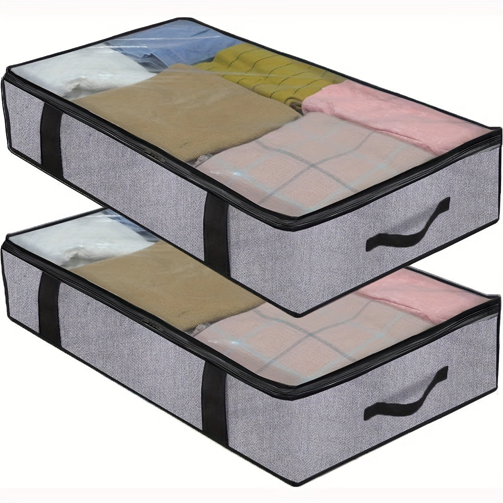 Collapsible Quilt Storage Bag Moisture-Proof Dust-Proof Organizer for Holiday Use