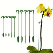 Set of 5 Plastic Plant Support Stakes for Indoor Plants and Vegetables