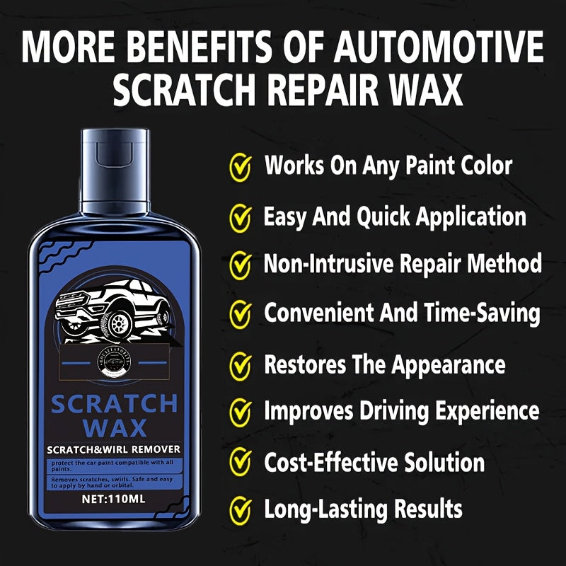 Car Scratch Repair Kit for Cars Restores Paint and Protects Finish