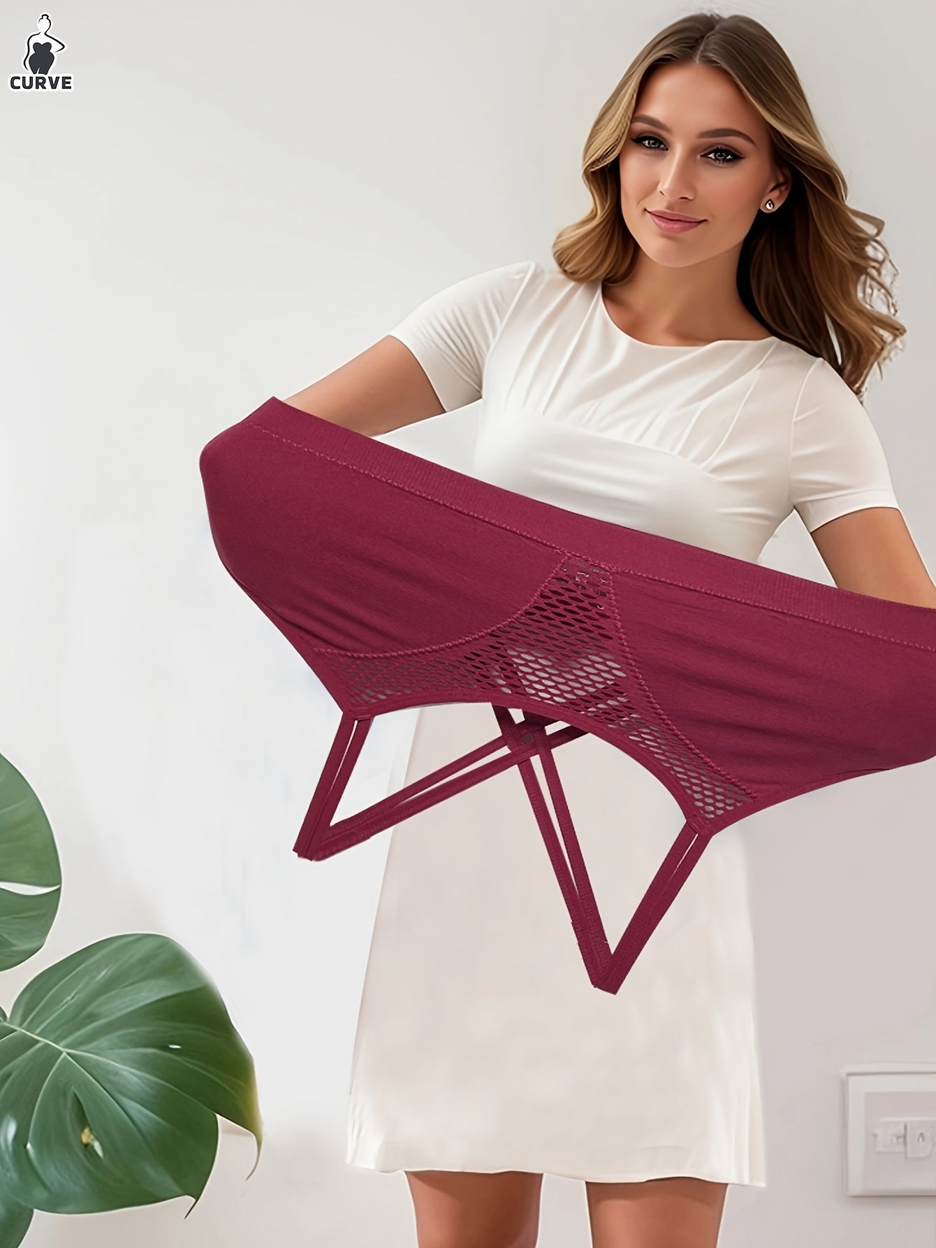 Бюстгальтер для спорта без швов, с беспроводной конструкцией и дышащим полым дизайном для полных размеров