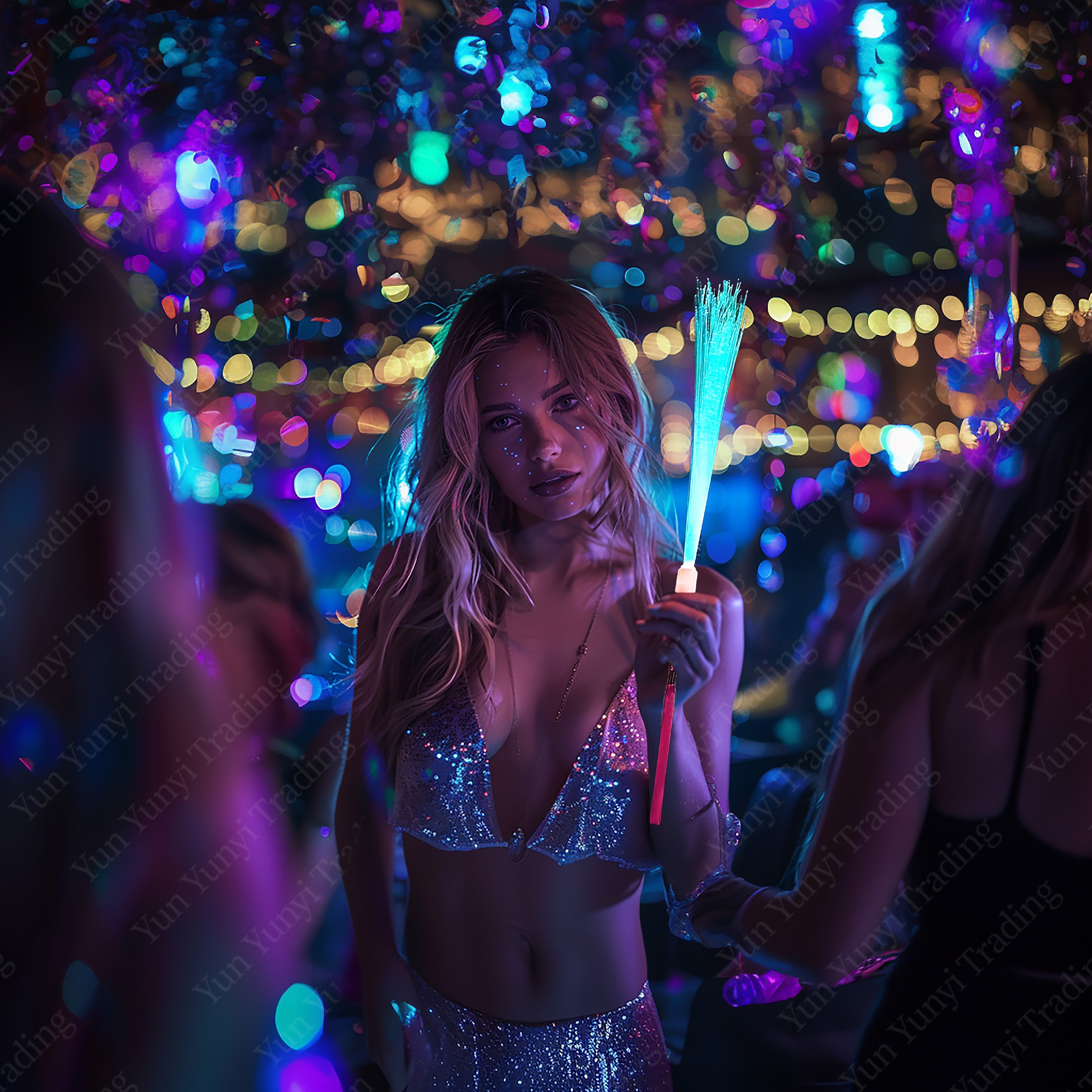 Electronic Glow Sticks Pack of 4 or 12 for Parties and Events