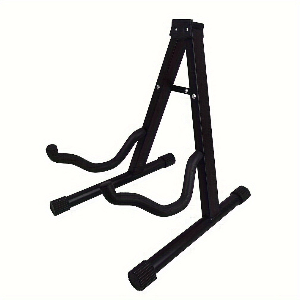 Bakelite A-Type Guitar Stand for Electric Bass and Acoustic Guitar Foldable Floor Mount