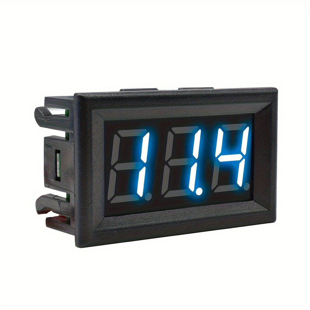 Digital Voltage Meter 4.5-30V LED Display Battery Motor Panel Mount Red Blue Green