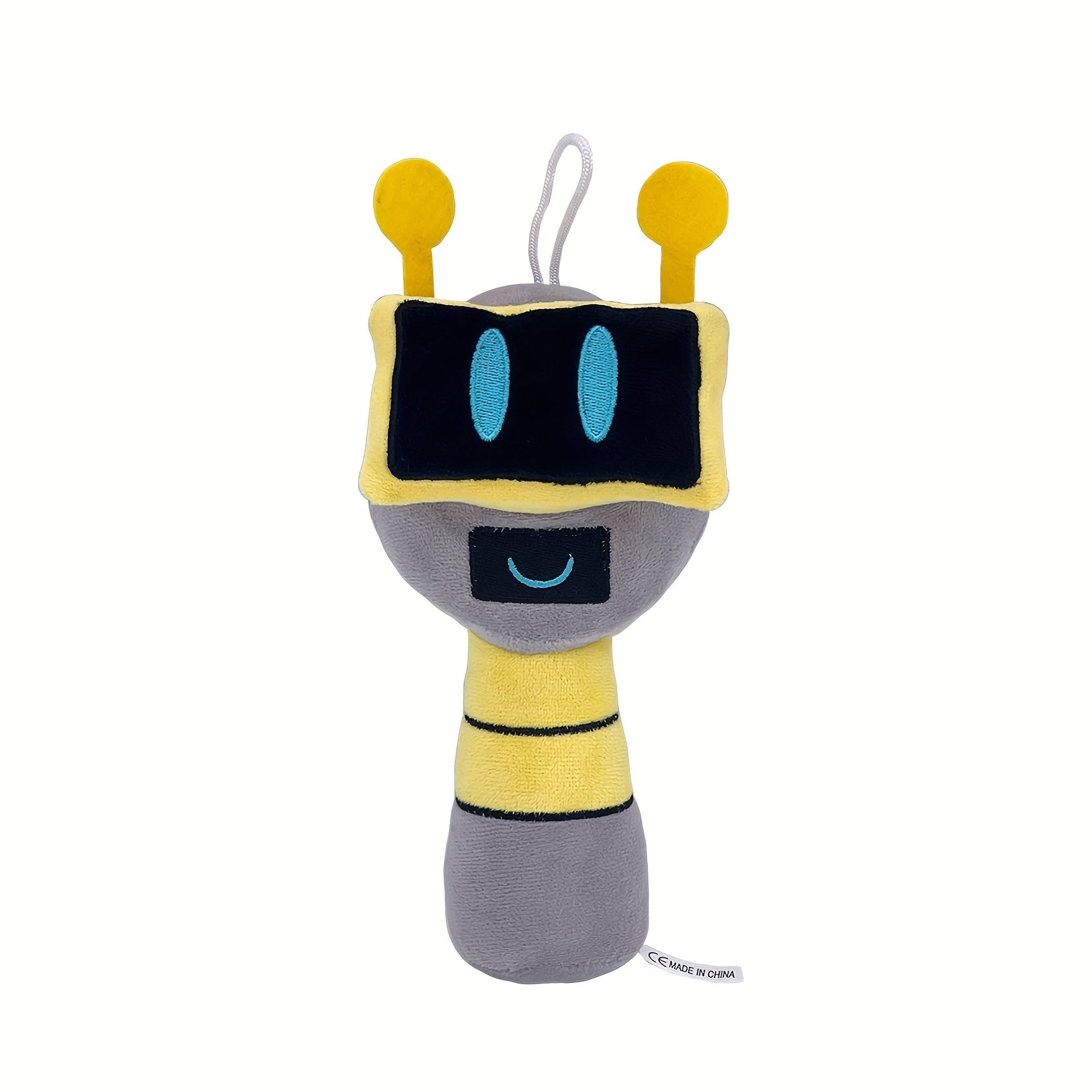 Muñeca de peluche para bebés y niños, material de peluche suave, blanco y negro, regalo para cumpleaños y fiestas