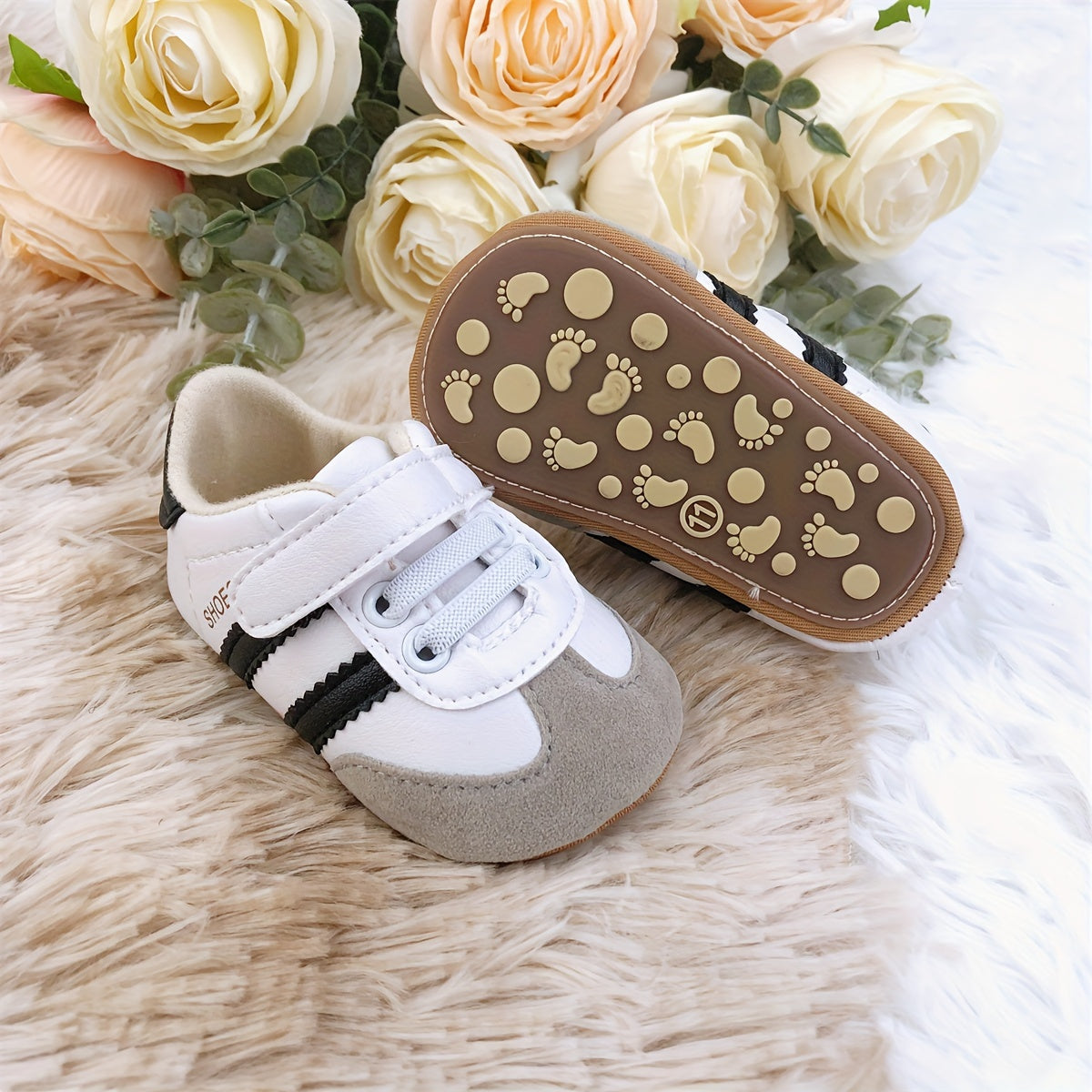 Kichkintoylar va chaqaloqlar uchun bolalar poyabzali, yumshoq rezina taglik, sirpanishga qarshi, kundalik sport poyabzali, bahor va kuz