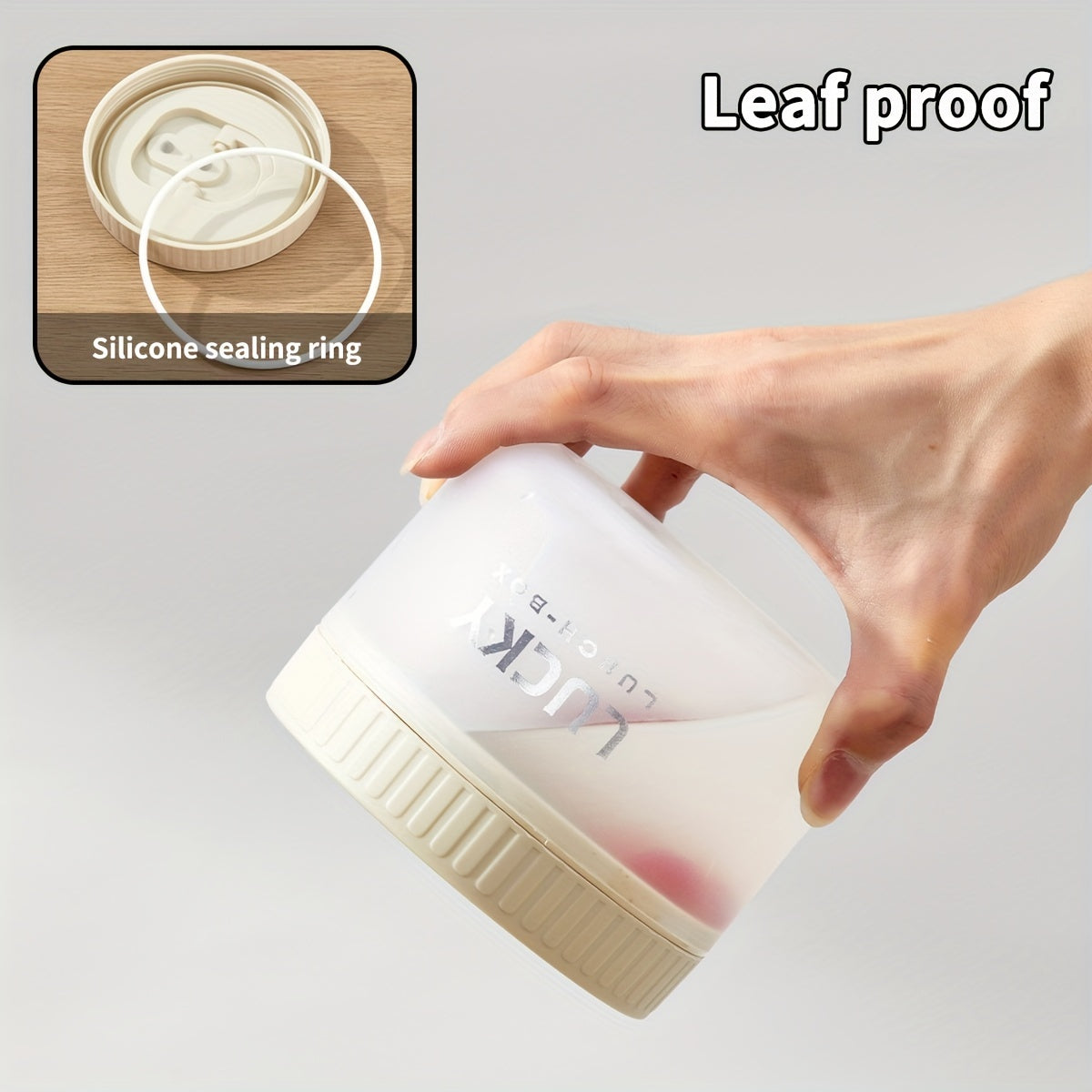 Round Transparent Plastic Food Storage Container for Fruit Salads Microwave Safe Leak-Proof