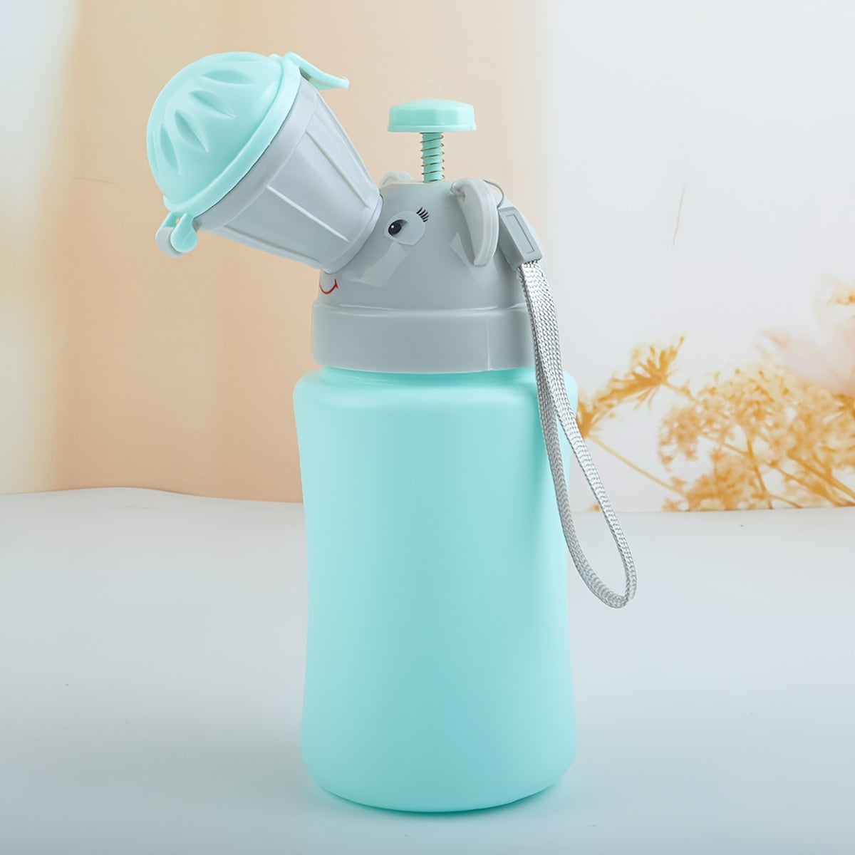 Портативный унитаз-уринал для мужчин и женщин, компактный, прочный, из материала ПП