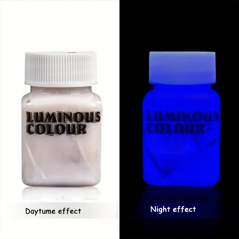 Glow-in-the-Dark Acrylic Paint 1.96oz for Crafts and Art Projects