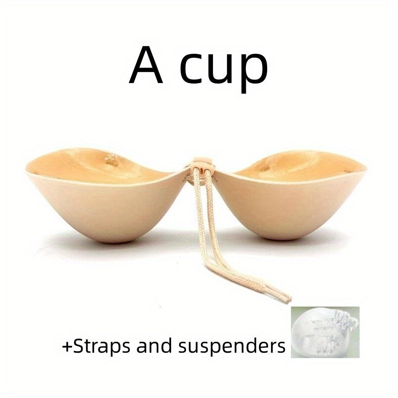 Reusable Self-Adhesive Nipple Covers for Women Solid Color Bra Accessories