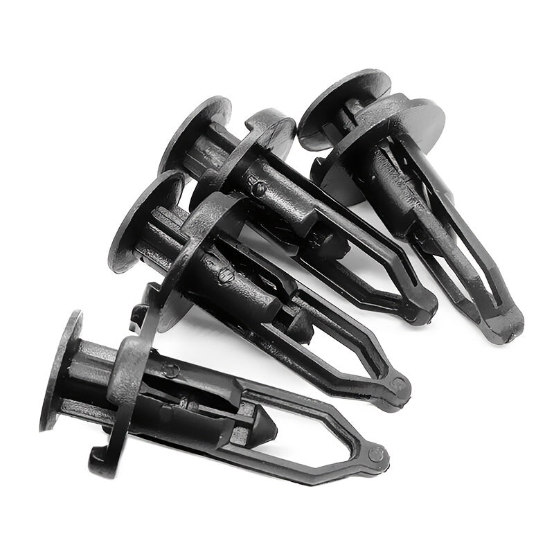 50/100/200 Pcs Car Fastener Clips Bumper Fender Push-Type Plastic Fixings