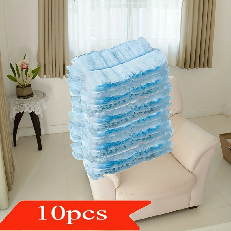 Replacement Pack of 10 Disposable Electrostatic Dusting Cloths for Electronics and Furniture