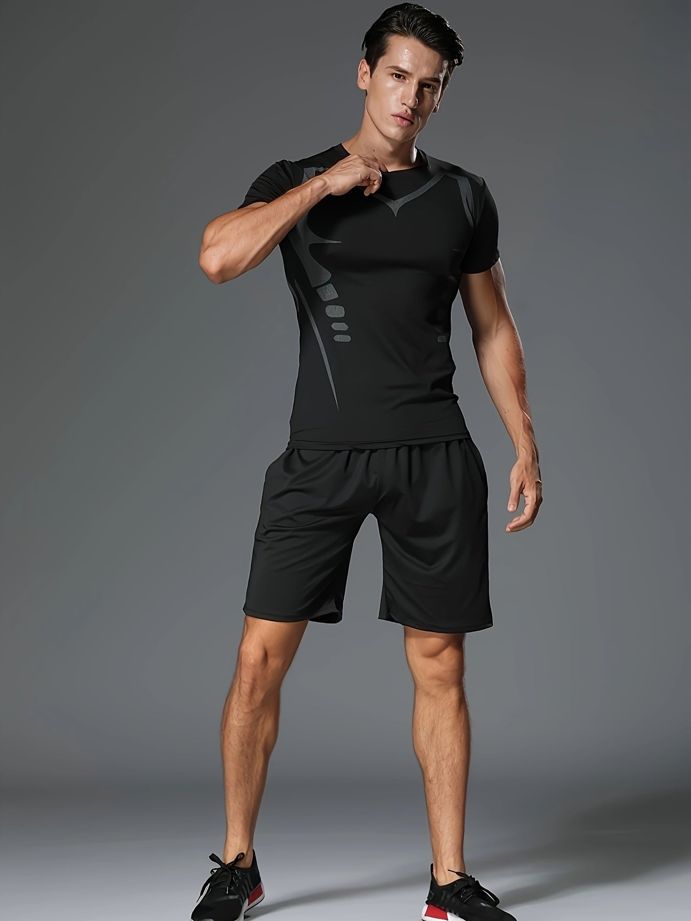 Men's Sportswear Running Fitness Quick-Dry Shirts Cycling Jackets Spring Summer Autumn