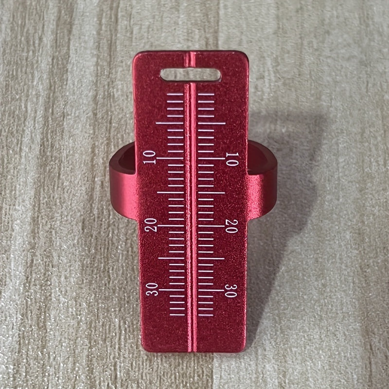 Aluminum Alloy Oral Care Ruler with Straight and Colorful Measurement Options