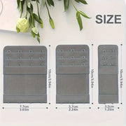 12 piezas de hebillas elásticas para sujetador, extensores ajustables de gancho y ojo para la espalda, para lencería