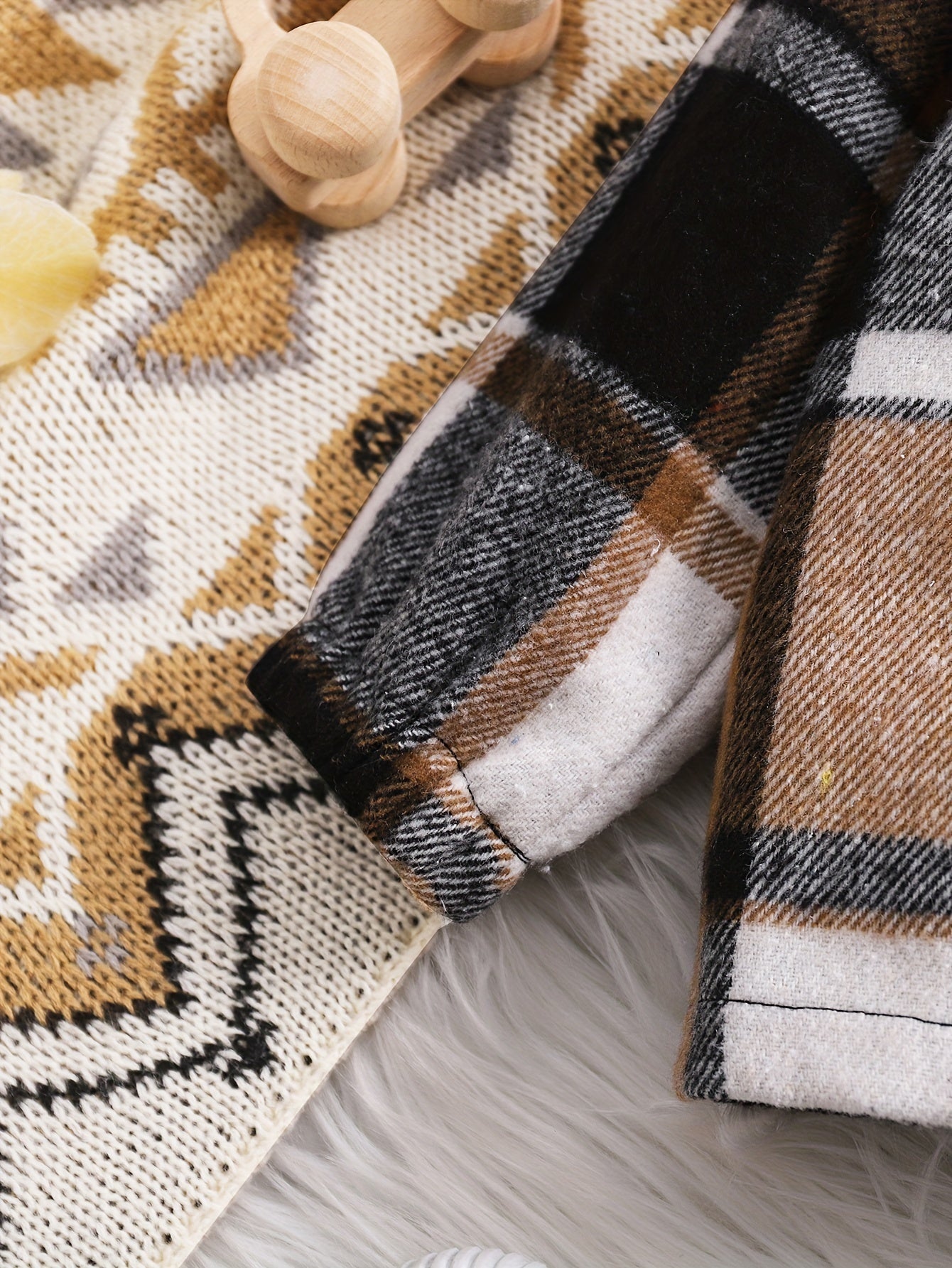 Kichkina erkaklar uchun toʻqilgan kapushonli koʻylak va kundalik jinsi shimlar toʻplami, bolalar uchun kuz bahor