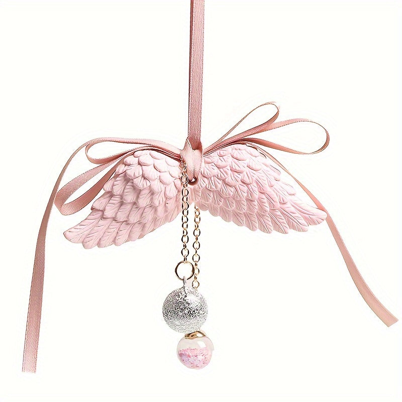 Ayollar uchun farishta qanotlari pendenti, suv ovozi, kalit, avtomobil orqa ko‘zg‘ ornament